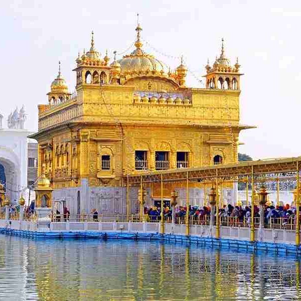 Amritsar, in Punjab, is home to the iconic Golden Temple, a spiritual and cultural hub for Sikhs. Known for its rich history, vibrant markets, and delicious cuisine, it's a popular destination for pilgrims and tourists alike.