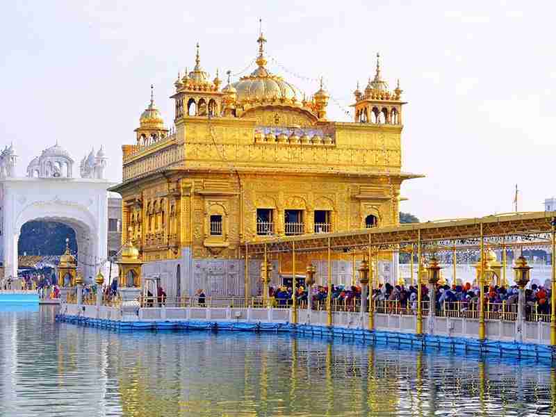 Amritsar, in Punjab, is home to the iconic Golden Temple, a spiritual and cultural hub for Sikhs. Known for its rich history, vibrant markets, and delicious cuisine, it's a popular destination for pilgrims and tourists alike.